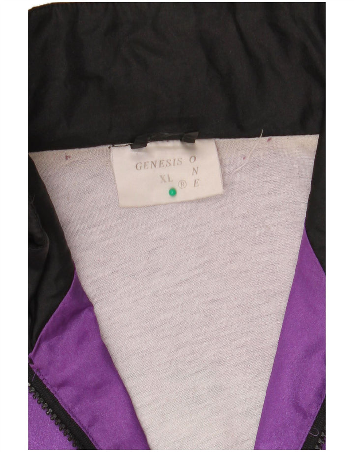 Giacca da tuta da uomo Genesis XL viola color block