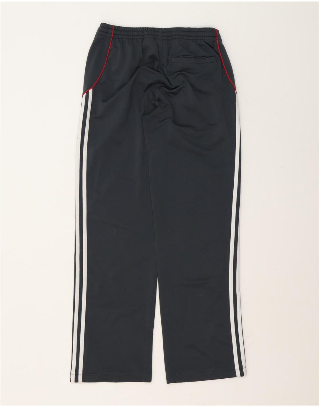 Pantaloni della tuta da ragazzo Adidas 13-14 anni in poliestere grigio