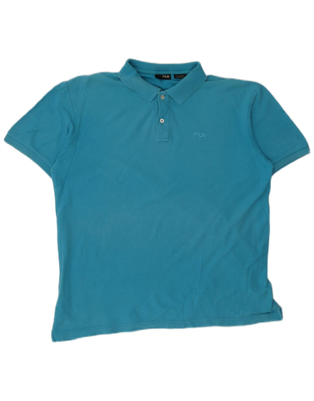 Polo da uomo Fila XL in cotone blu