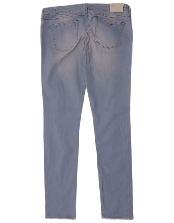 Jeans skinny effetto consumato Guess Starlet da donna W31 L32 cotone blu