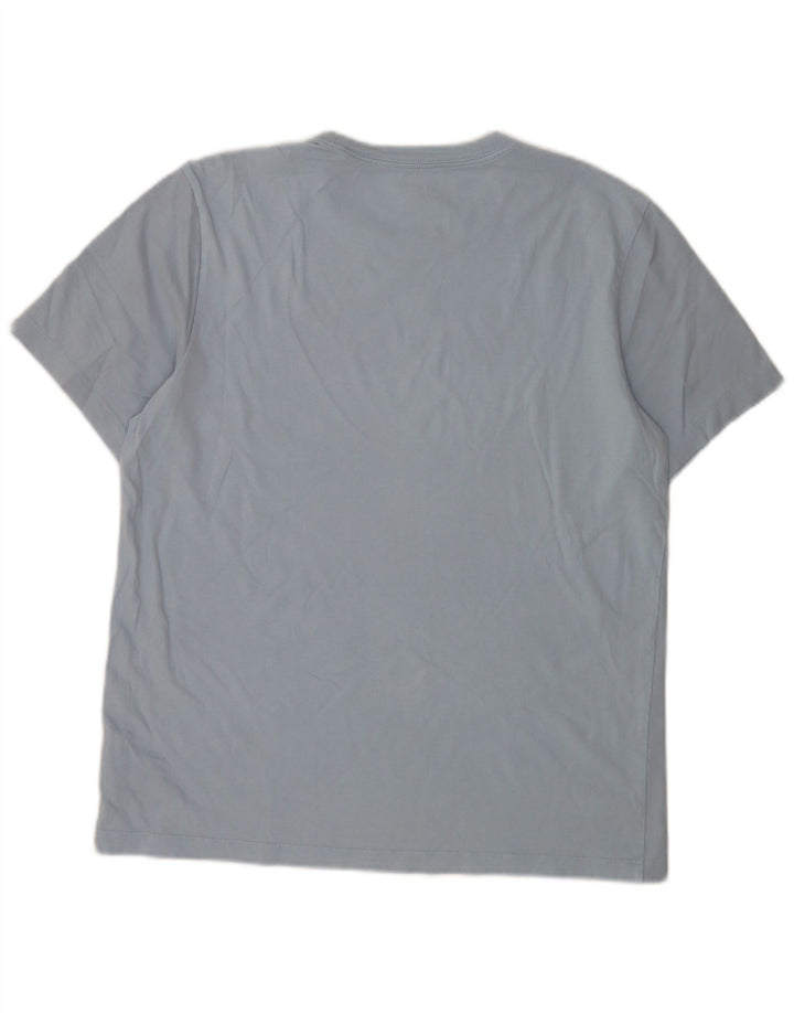 T-shirt Jordan da uomo grande in cotone blu
