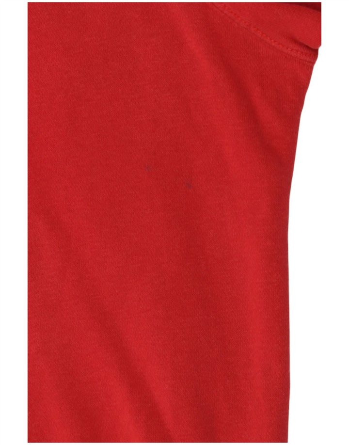 Felpa con cappuccio da uomo Nike XL in cotone rosso