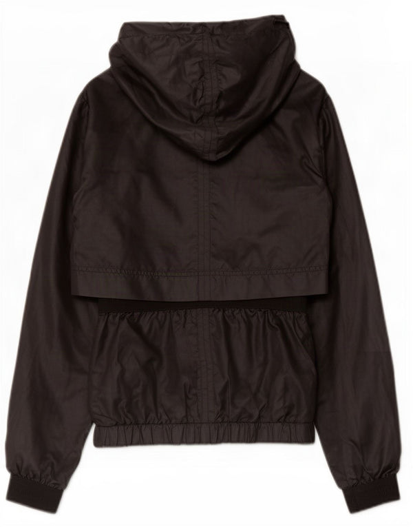Giacca antipioggia con cappuccio da donna Adidas EU 34 piccola nera