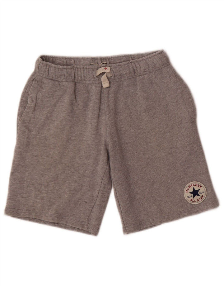 Pantaloncini sportivi CONVERSE per ragazzi All Star 8-9 anni in cotone grigio