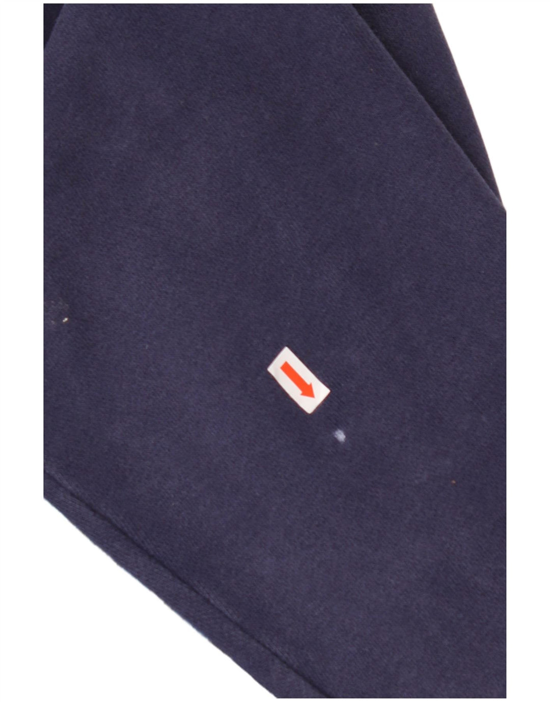 ANIMAL Maglione con cappuccio grafico da uomo grande in cotone blu navy