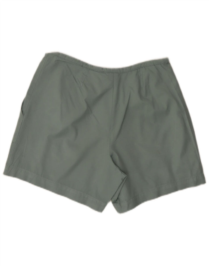 Pantaloncini chino a vita alta da donna Nike US 4/6 Small W27 poliestere turchese