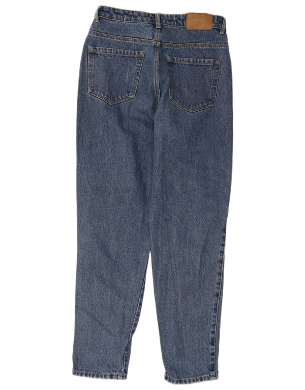 Jeans affusolati a vita alta Trafaluc Zara da donna W28 L27 cotone blu