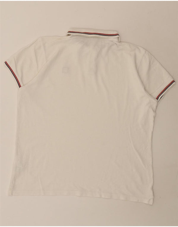 Polo Uomo Fila IT 54 XL Cotone a Righe Bianche
