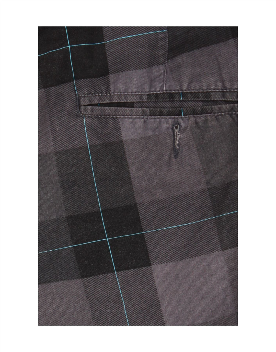 Pantaloncini chino da uomo Sneaker Freak XS W29 in cotone a quadri grigi