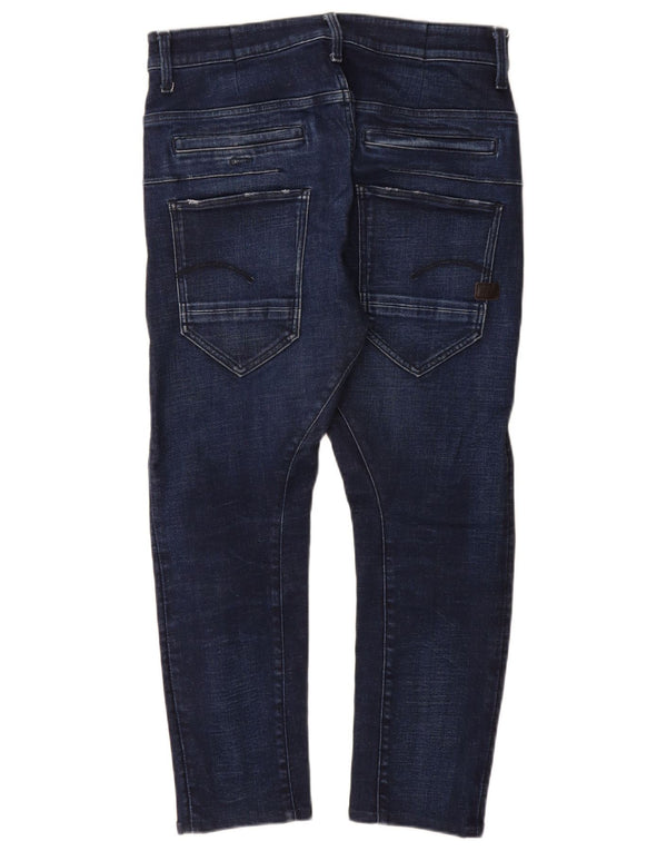 Jeans slim da uomo G-Star W31 L27 cotone blu navy