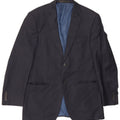 Giacca blazer a 2 bottoni da uomo Marks & Spencer UK 38 medio blu navy