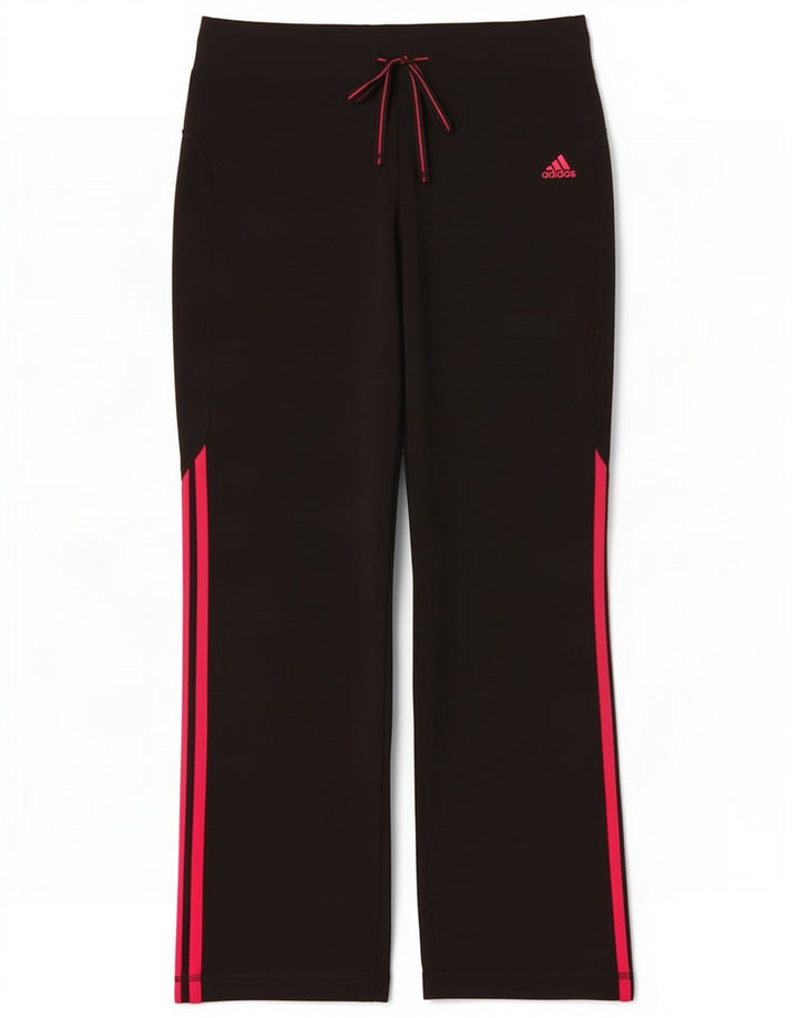 Pantaloni della tuta da donna Adidas UK 14 medi neri