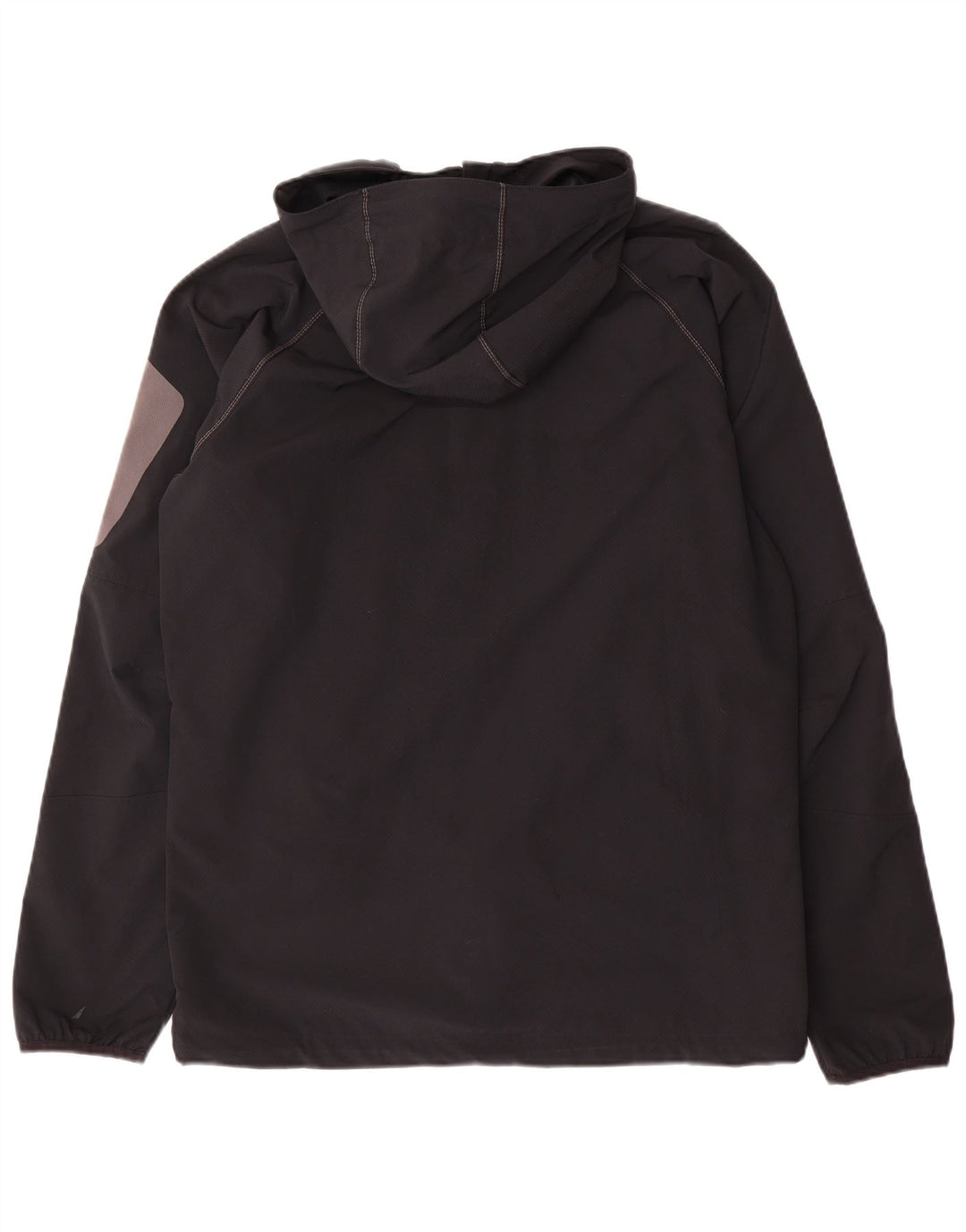 Giacca antipioggia con cappuccio da uomo Columbia UK 38 poliestere nero medio