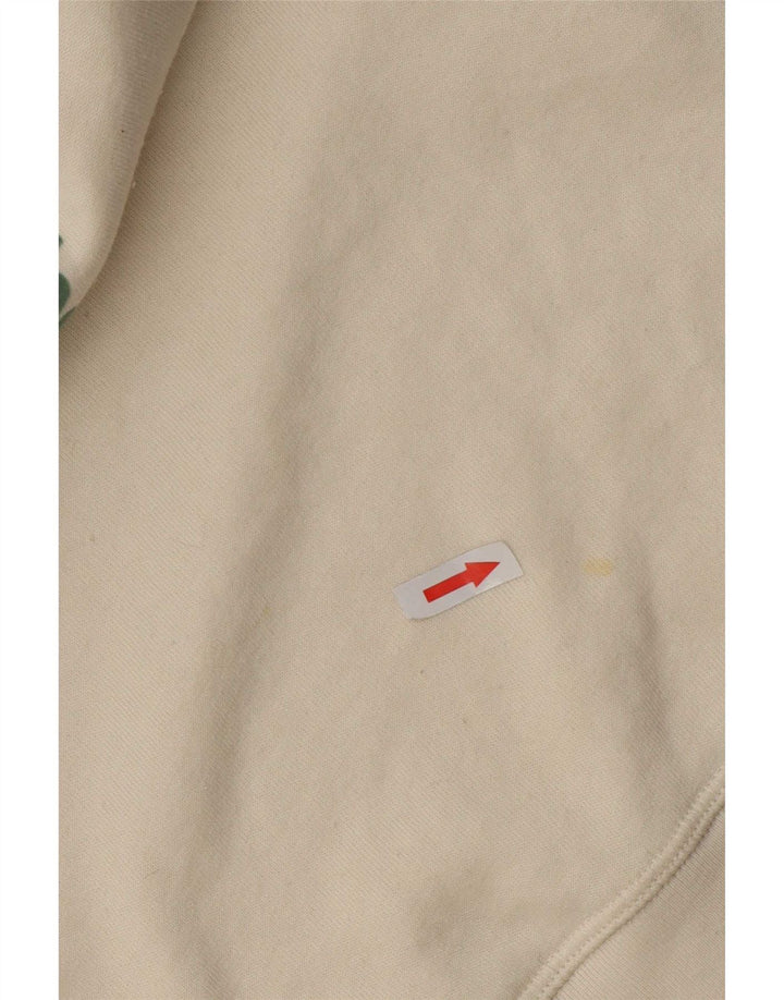 Felpa grafica da donna Marks & Spencer UK 16 grande bianco sporco