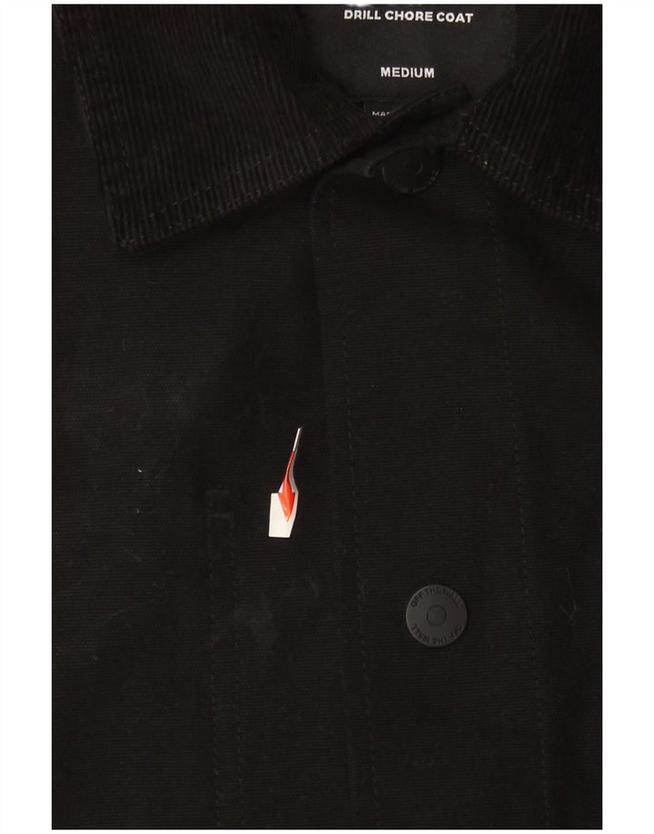 Giacca utility da uomo Vans in cotone nero medio