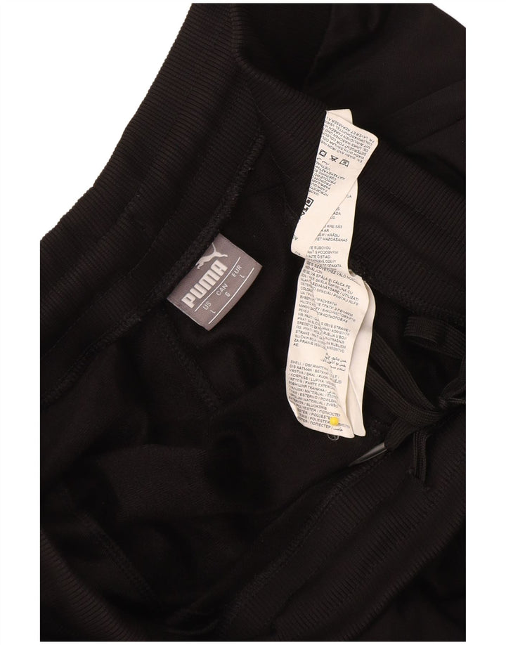 Pantaloni da tuta da uomo Puma Joggers grandi neri in poliestere