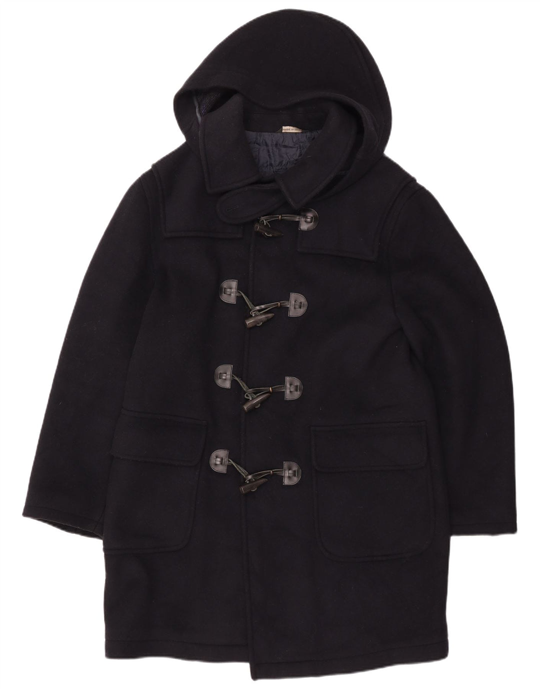 Montgomery con cappuccio da uomo Via Tornabuoni UK 40 Large Blu Navy