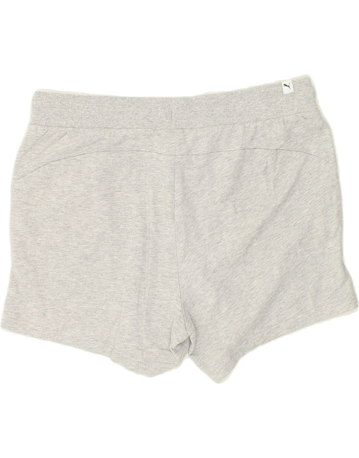 PUMA Womens Sport Shorts UK 16 Large  Grey Vintage Puma and Second-Hand Puma from Messina Hembry 