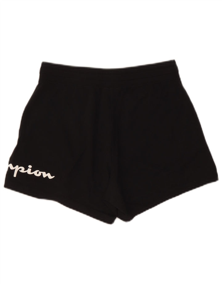 Pantaloncini sportivi grafici da donna Champion UK 12 medi neri