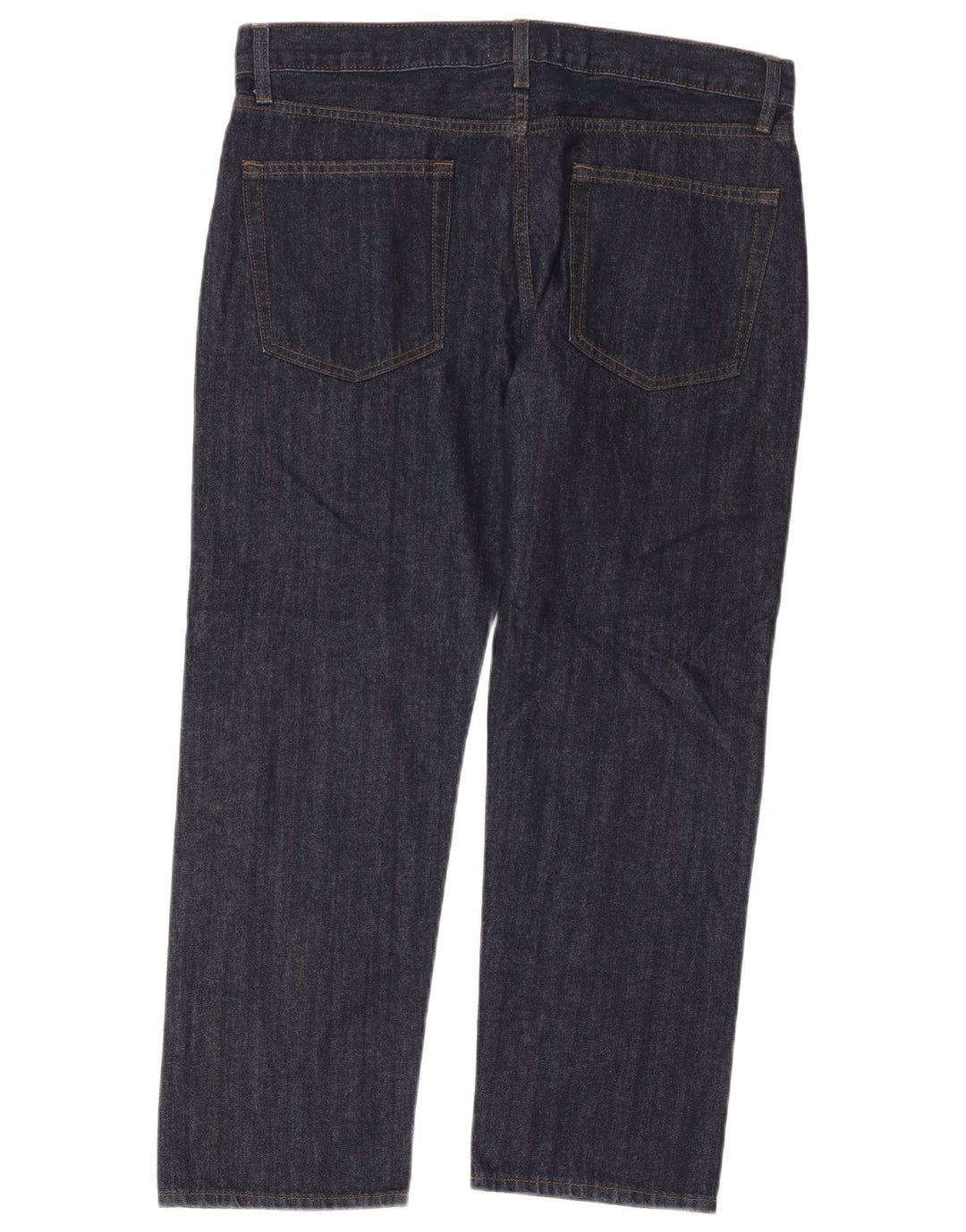 Jeans dritti da uomo Marks & Spencer W36 L29 cotone blu navy