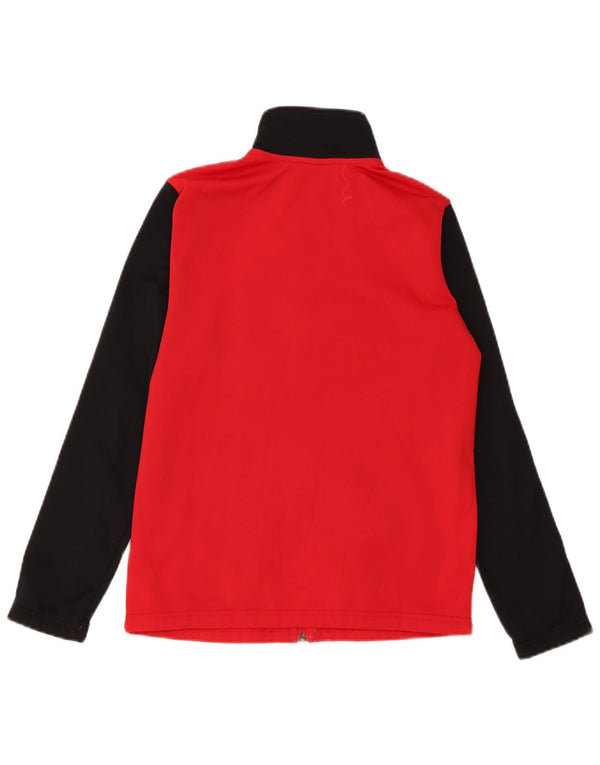 Giacca da tuta Nike da ragazzo, 12-13 anni, grande, in poliestere color block rosso