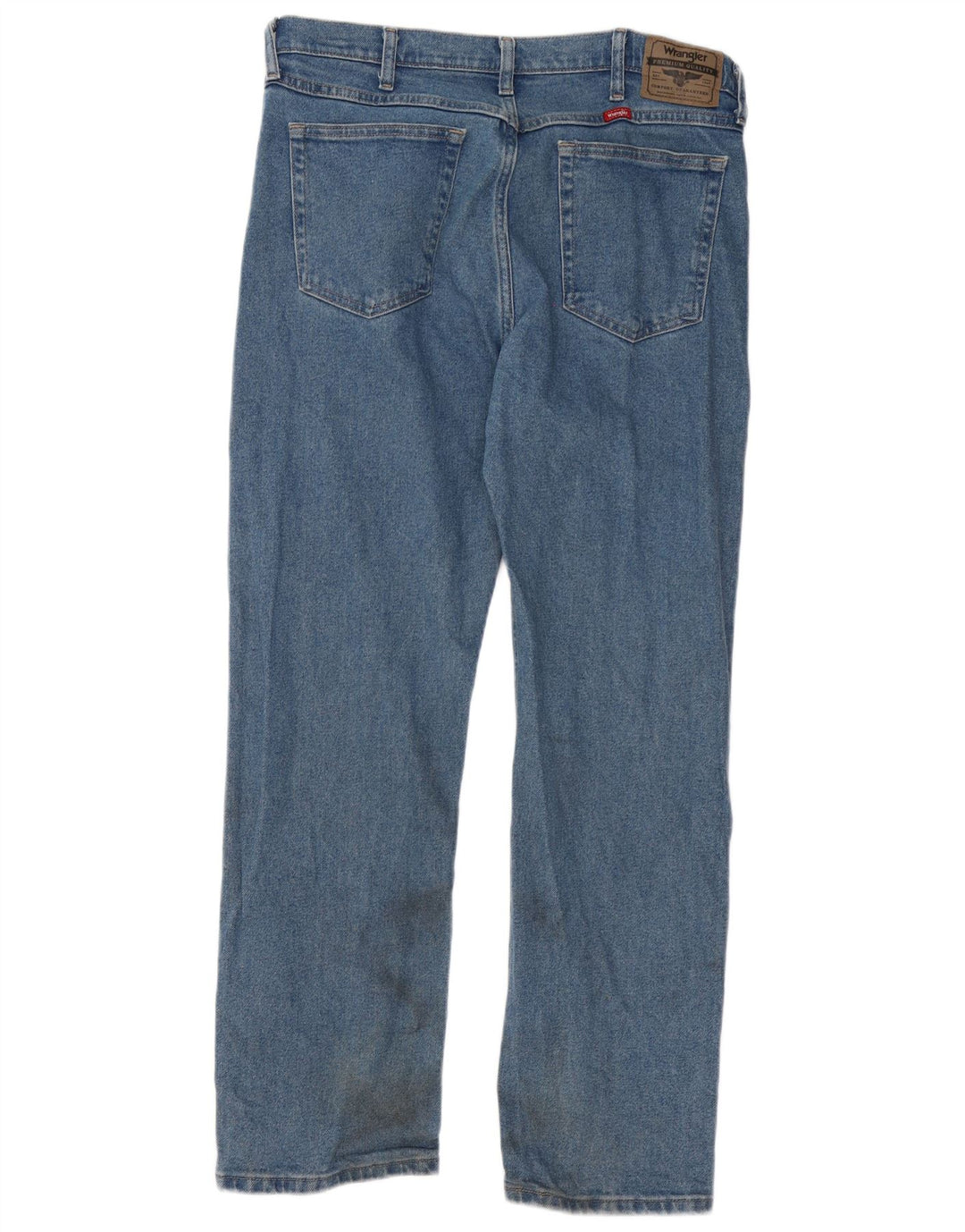 Jeans dritti da uomo Wrangler W34 L30 cotone blu