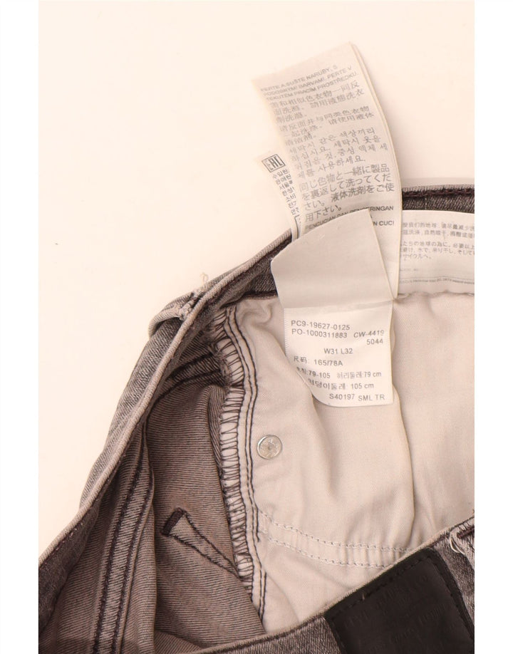 Levi's Donna 312 Shaping Slim Jeans W31 L32 Cotone Grigio