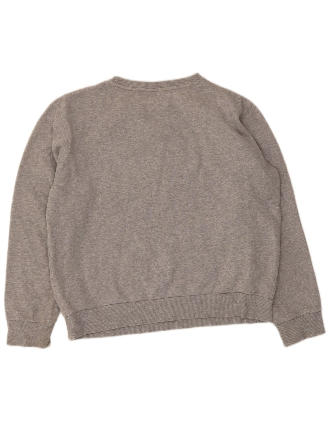 Felpa oversize con grafica da donna Ellesse, maglione UK 10, piccola grigia chiazzata