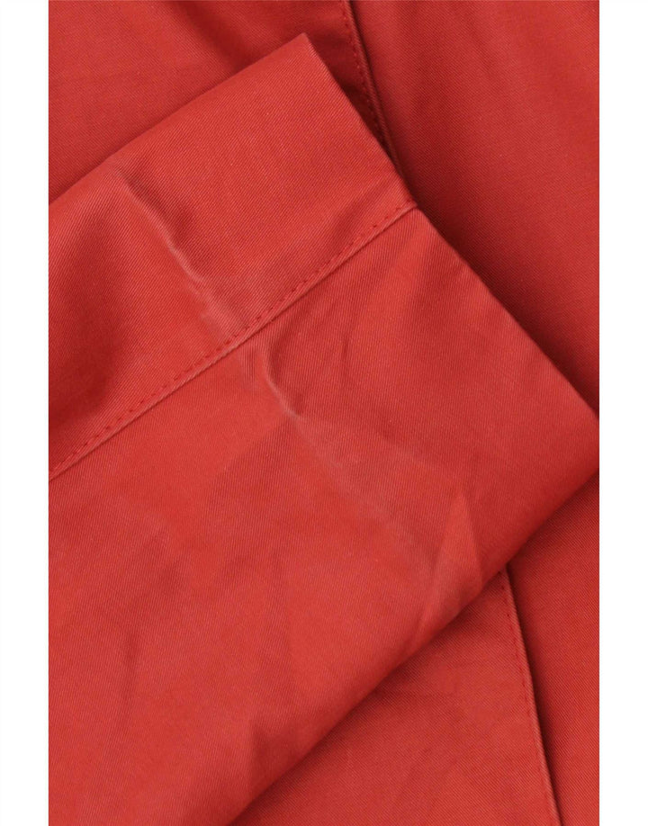 Cappotto da donna Max Mara UK 16 grande cotone rosso