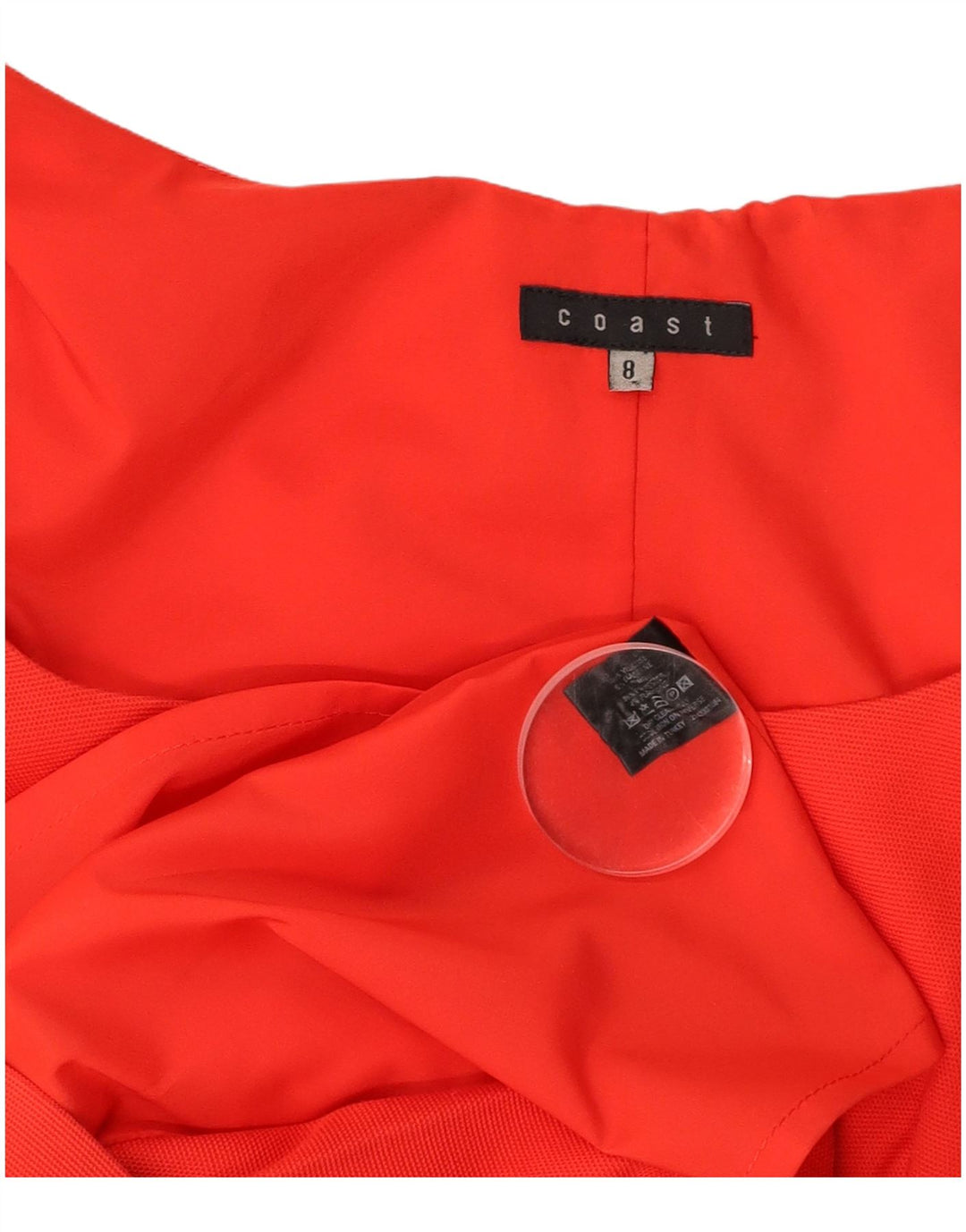 Abito tubino da donna COAST UK 8 piccolo cotone rosso