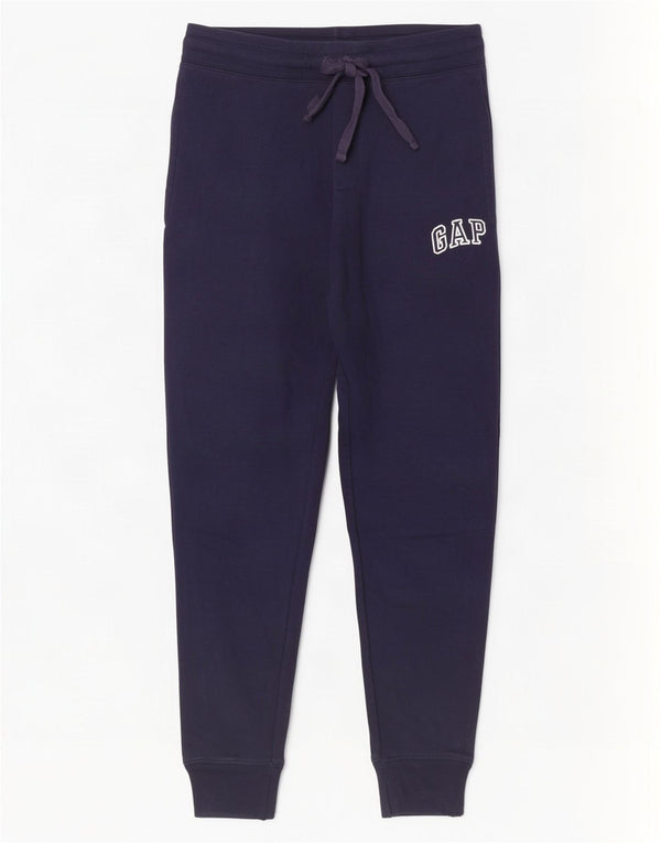 Gap Pantaloni da tuta con grafica da uomo Joggers XS Blu Navy Cotone
