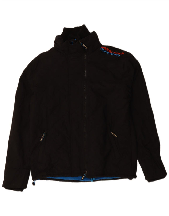 Giacca a vento da uomo Superdry Windcheater UK 40 Large Black Modern