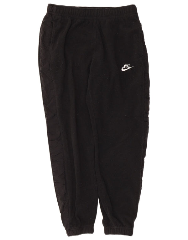 Pantaloni da tuta da uomo Nike Joggers piccoli in poliestere nero