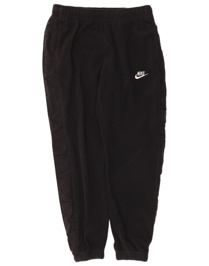 Pantaloni da tuta da uomo Nike Joggers piccoli in poliestere nero