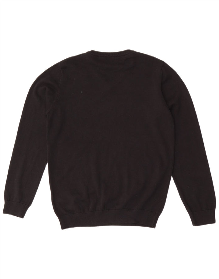 Maglione MARKS & SPENCER da bambino con scollo a V 14-15 anni in cotone nero