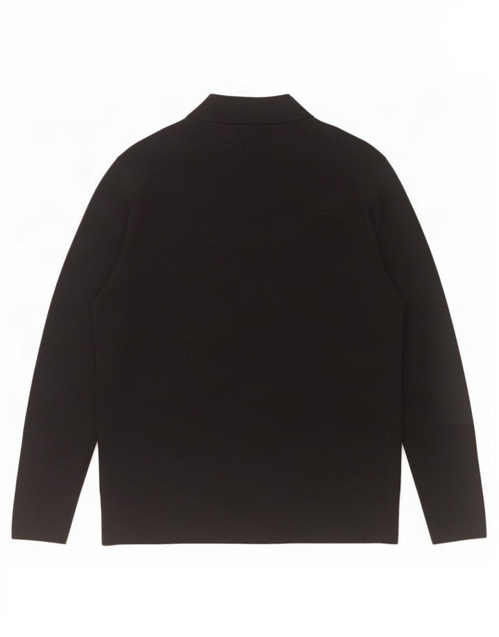 Maglione cardigan da uomo Cos grande lana nera