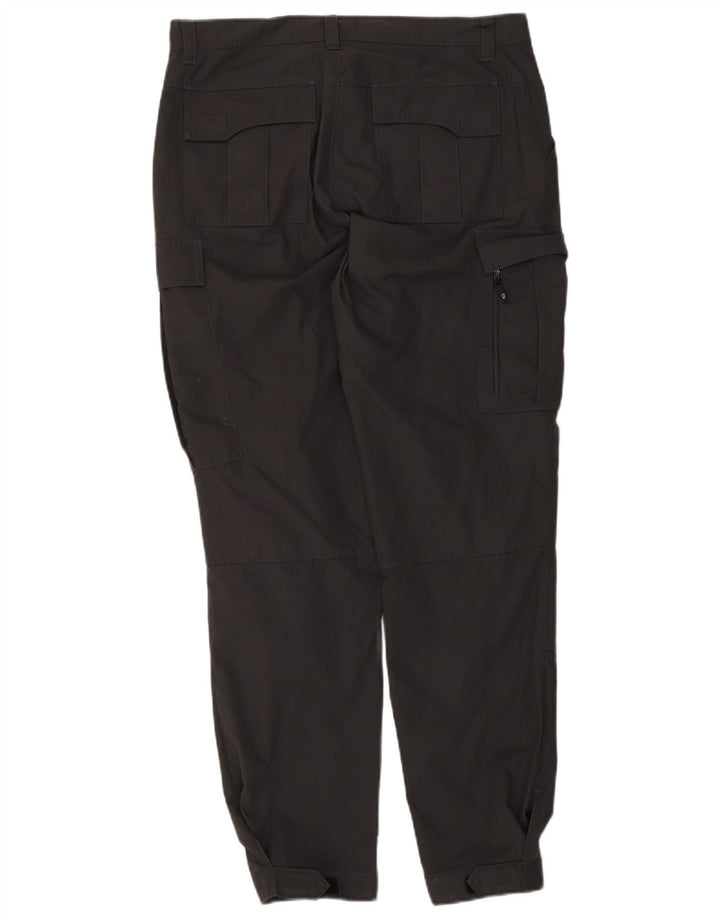 Pantaloni cargo da jogging da donna Jack Wolfskin W34 L32 poliestere grigio