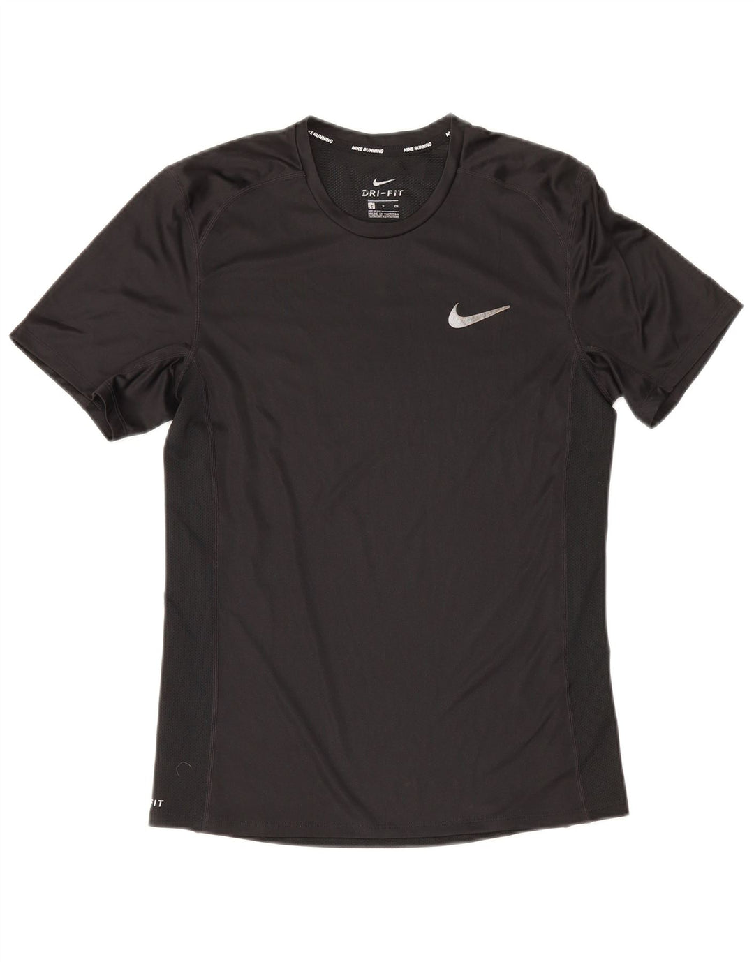 T-shirt Nike Dri Fit da uomo piccola nera