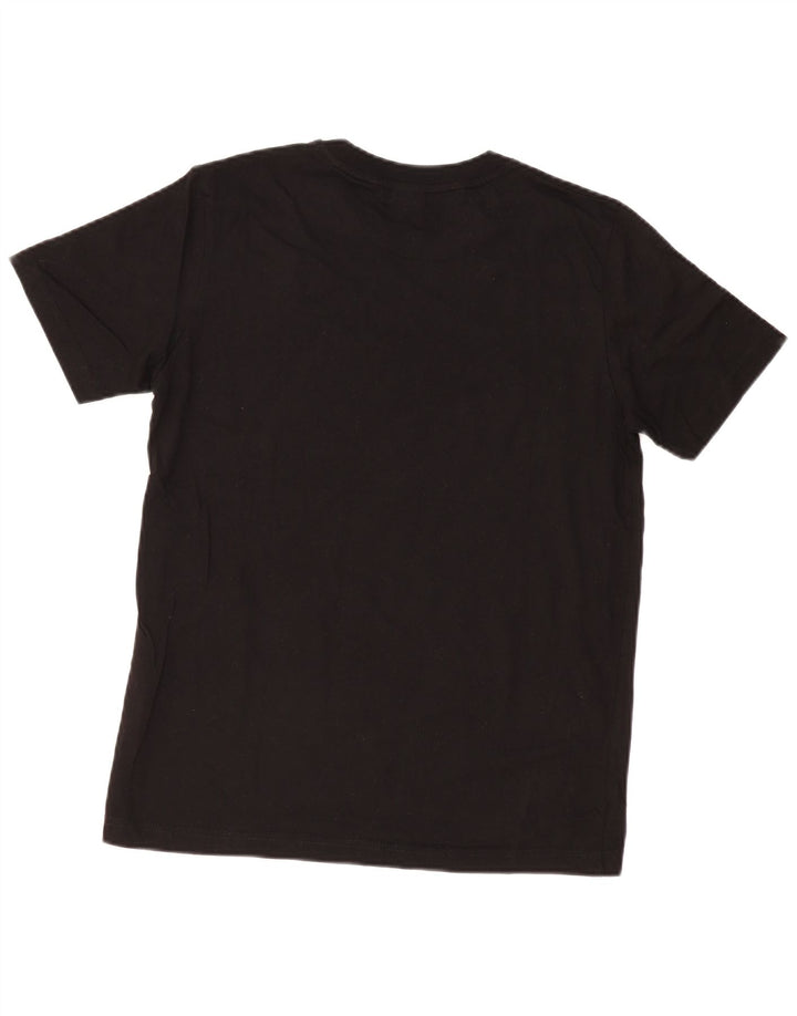 T-shirt da uomo Hugo Boss Top in cotone nero medio