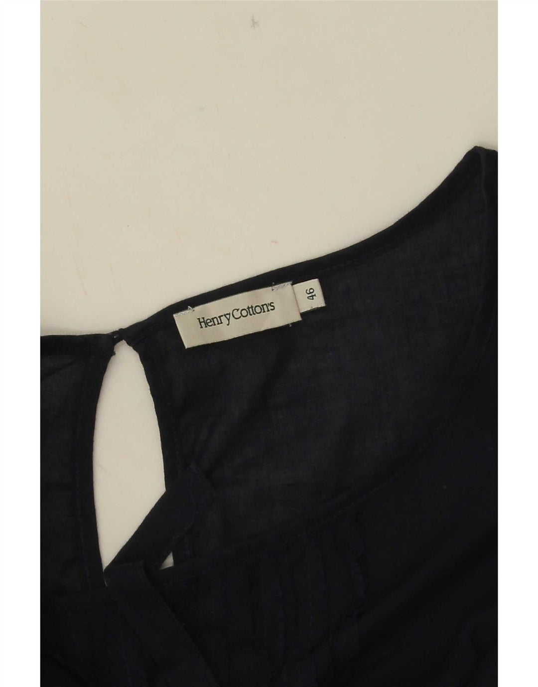 Abito a trapezio da donna Henry Cottons IT 46 Large Blu Navy