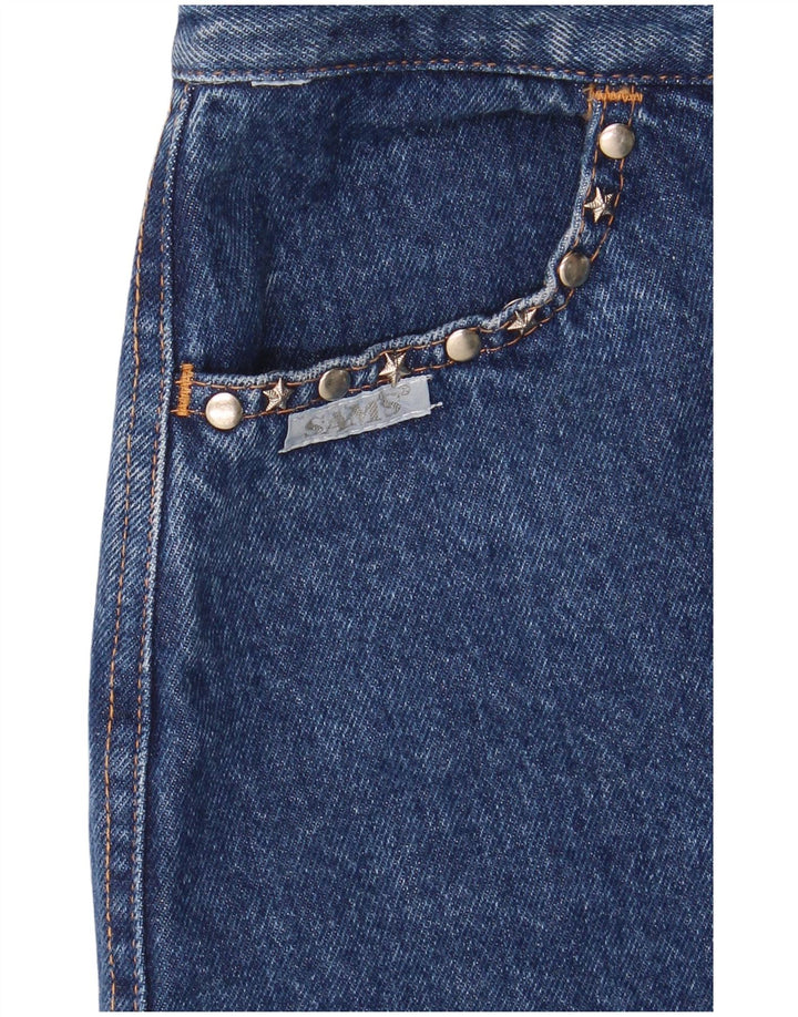 Gonna in denim da donna Sam W26 piccola blu
