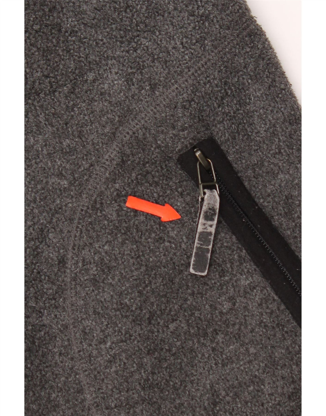 Gant Felpa con cappuccio e zip grafica da uomo in poliestere chiazzato grigio medio