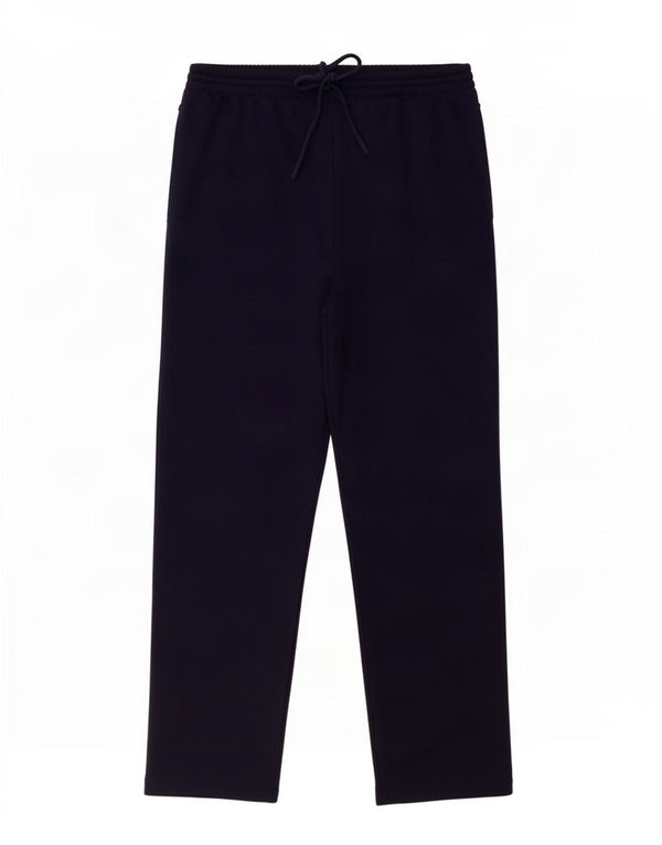 Pantaloni da tuta con grafica Reebok da uomo, poliestere medio blu navy