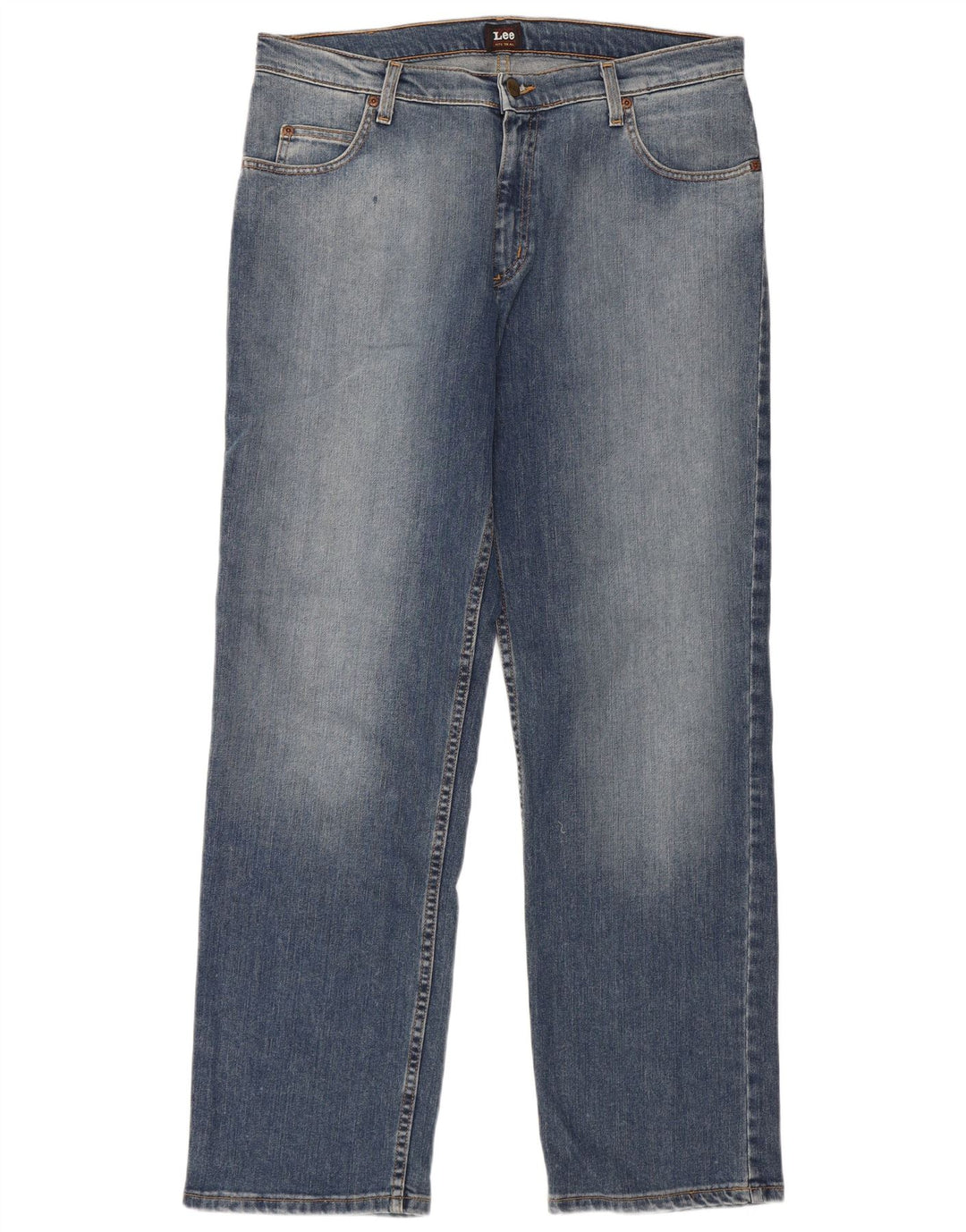 Jeans dritti da uomo Lee Brooklyn W36 L32 cotone blu