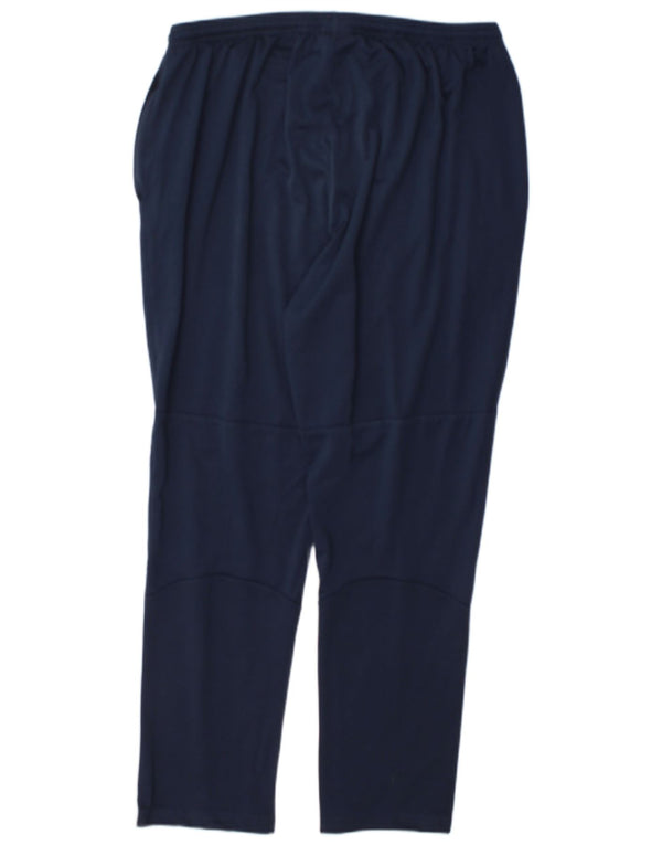 Pantaloni da tuta Nike Dri Fit da uomo XL in poliestere blu navy