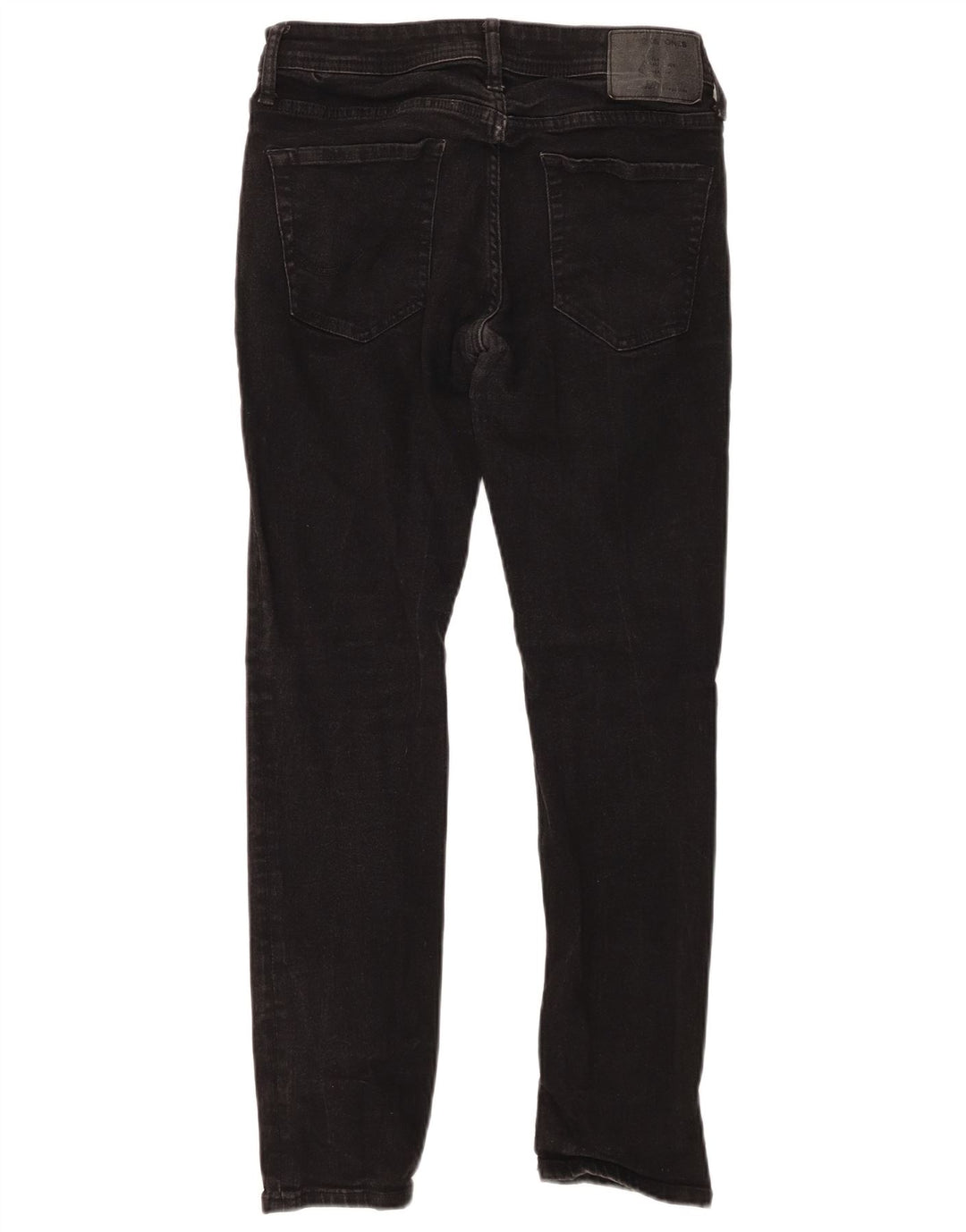 Jack & Jones Uomo GLENN Slim Jeans W30 L30 Cotone Nero