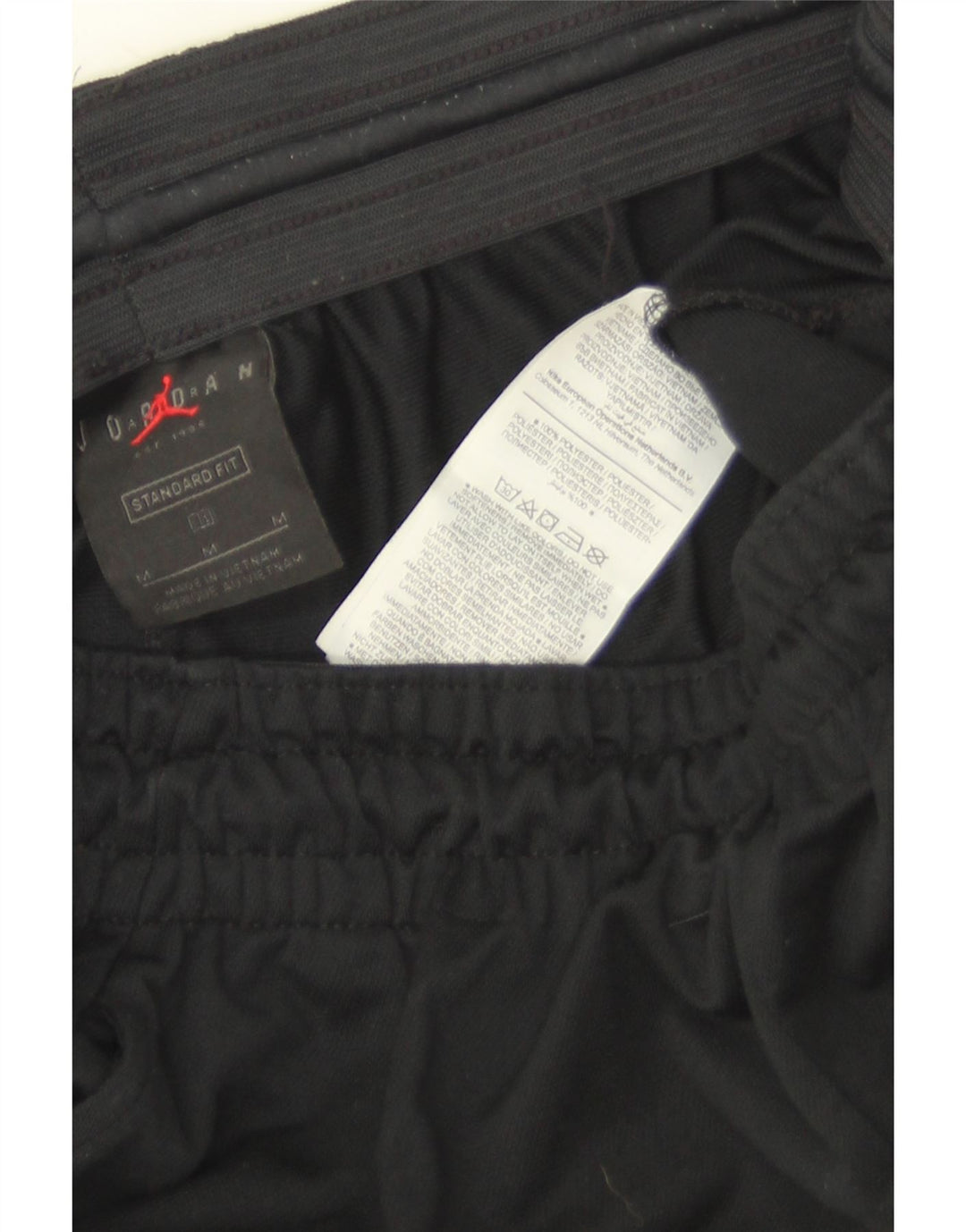Pantaloni da tuta Jordan da uomo con vestibilità standard, color block medio nero
