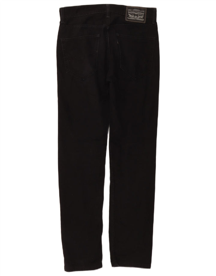 Pantaloni chino slim da uomo LEVI'S W29 L32 cotone nero