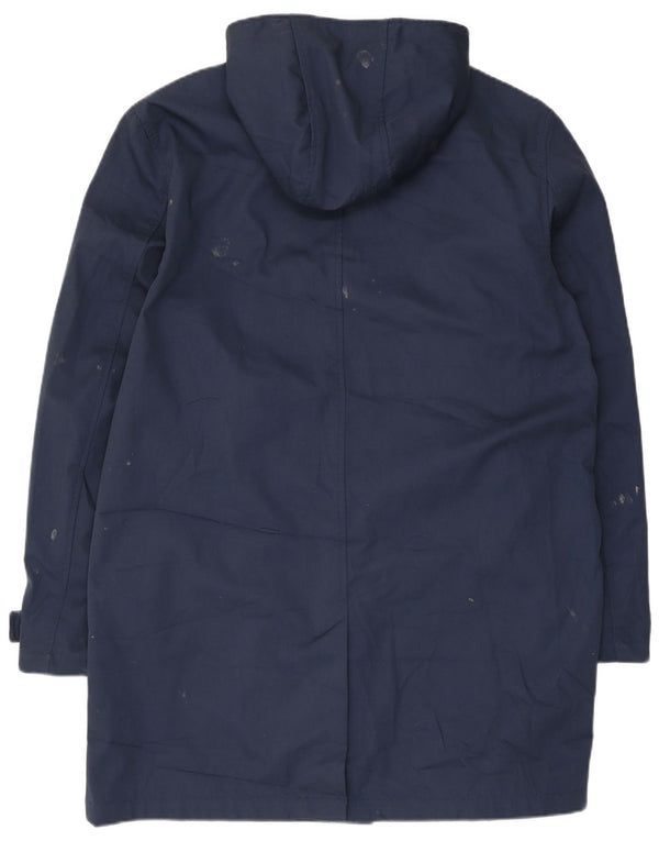 Giacca a vento con cappuccio da donna Farah UK 18 XL poliestere blu navy
