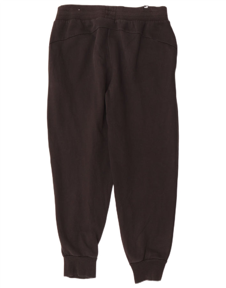 Pantaloni da tuta da uomo Puma Joggers Medium Black Cotton